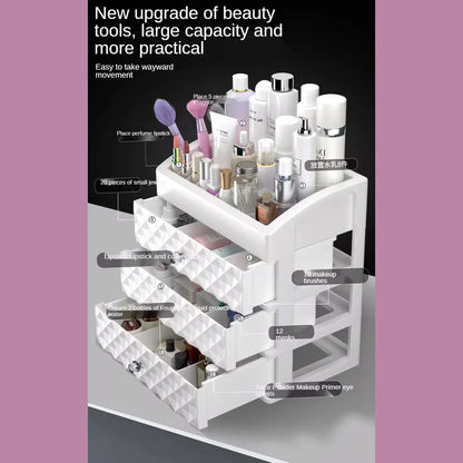 New Diamond Cosmetic & Jewelry Organizer