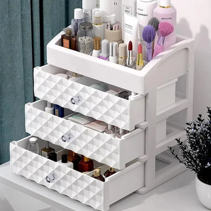 New Diamond Cosmetic & Jewelry Organizer