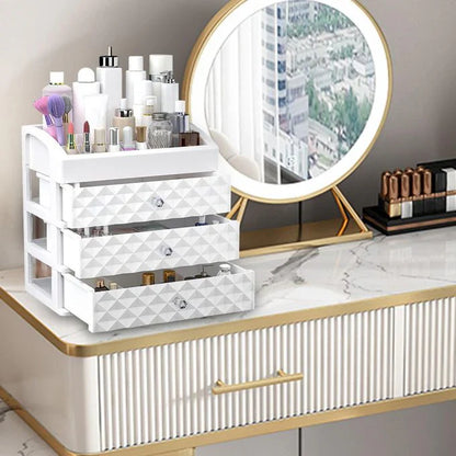 New Diamond Cosmetic & Jewelry Organizer
